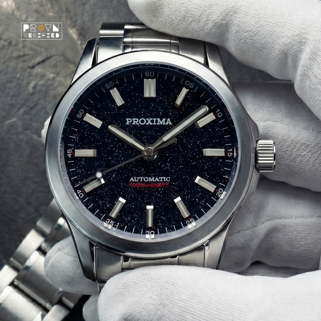 Proxima Blue Aventurine Diver — Hero Shot