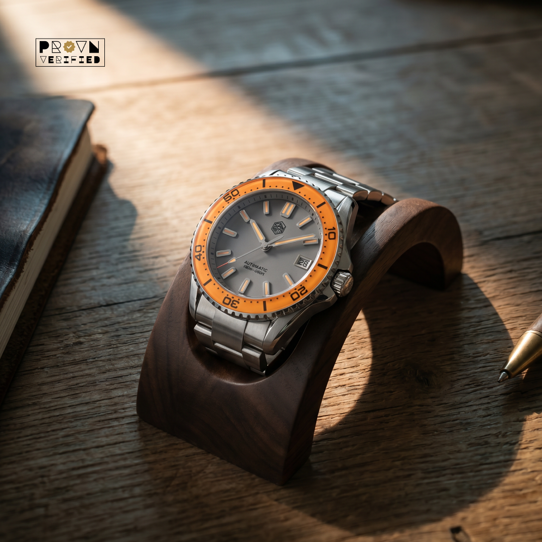 San Martin Enamel Sapphire Diver — View 4