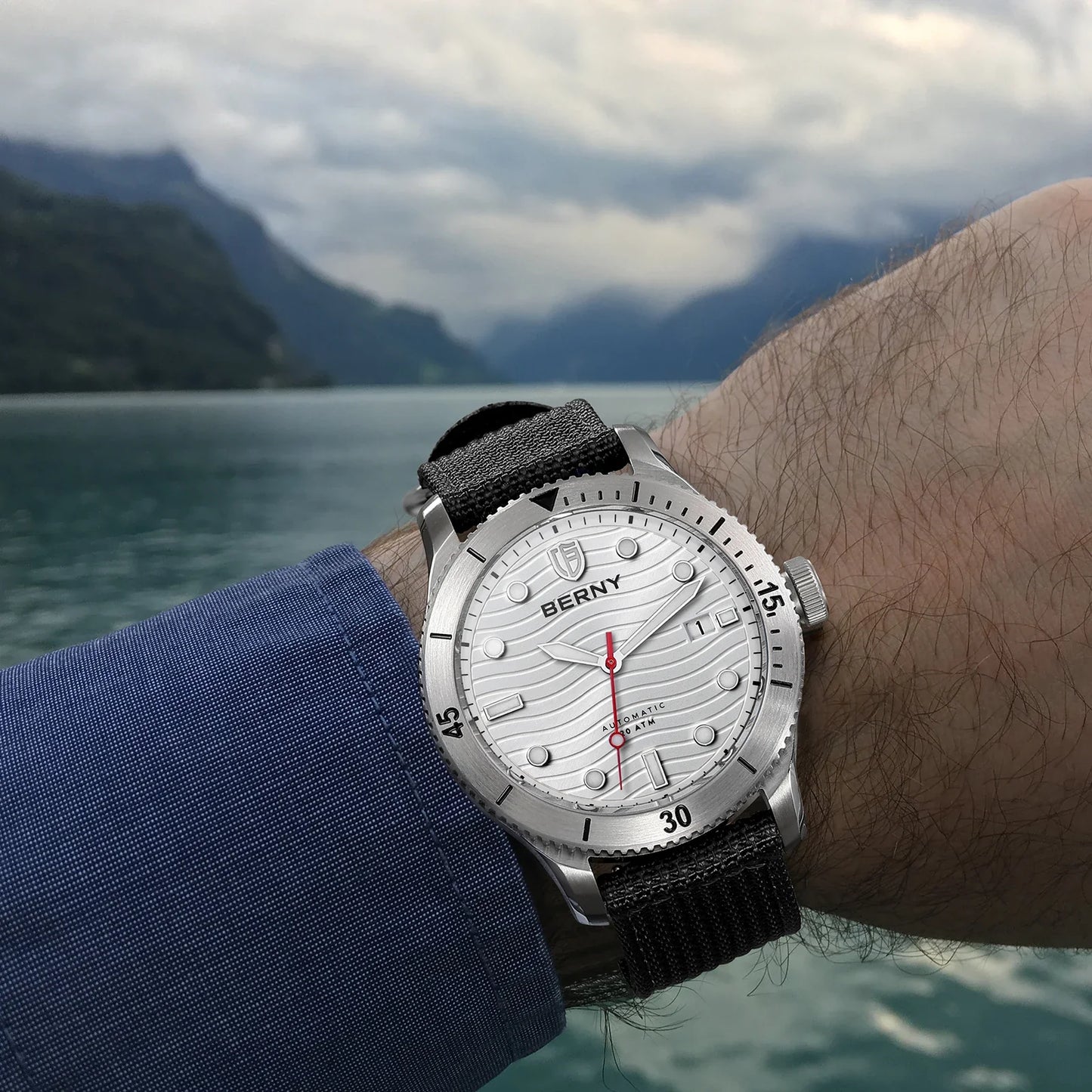 BERNY Wavy Dial Diver