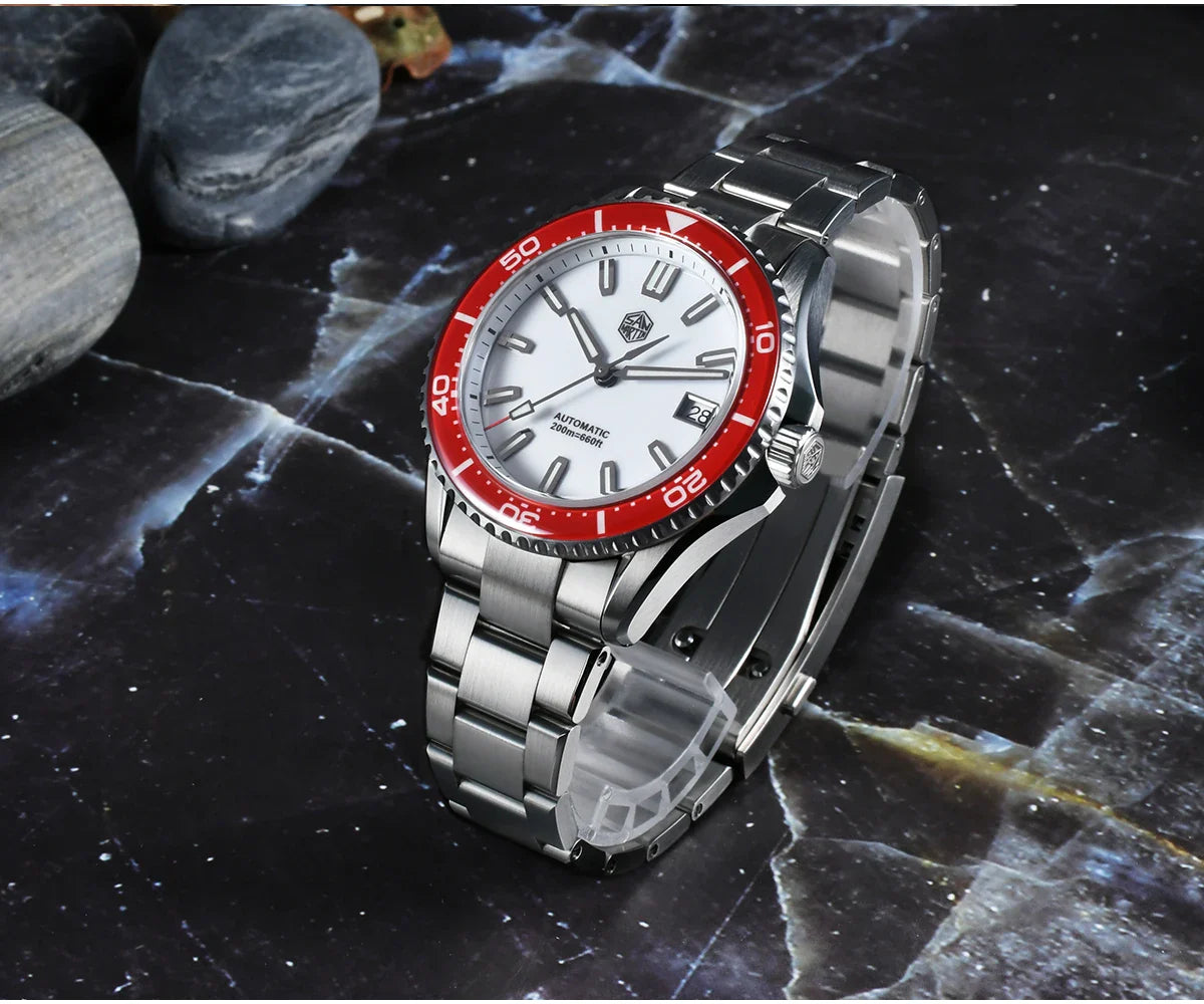 San Martin Enamel Sapphire Diver