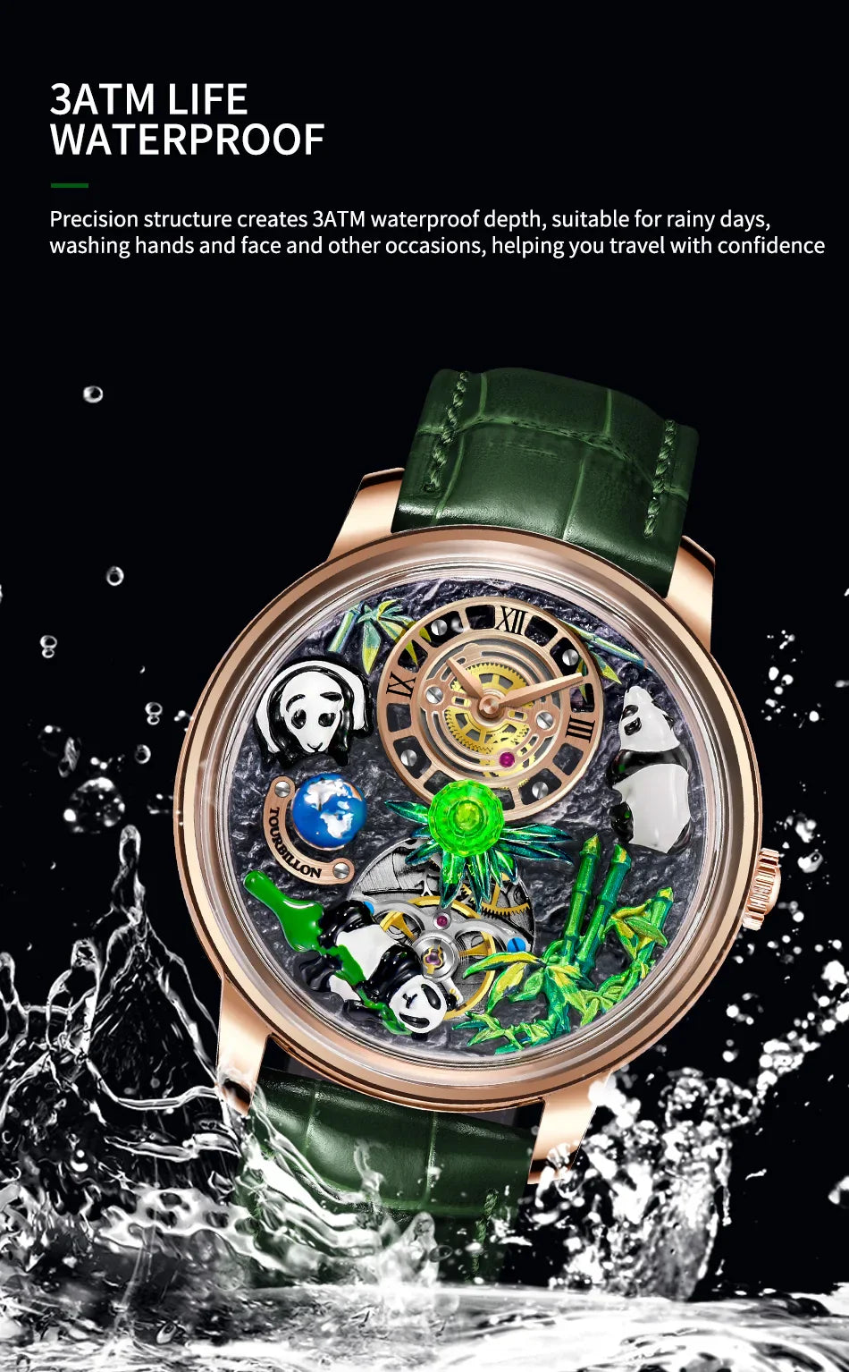LUDLOW Skeleton Panda Automatic