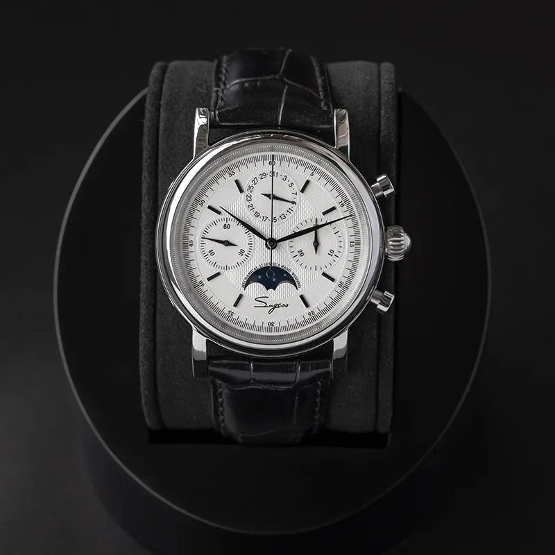Sugess Swanneck Moonphase Chronograph