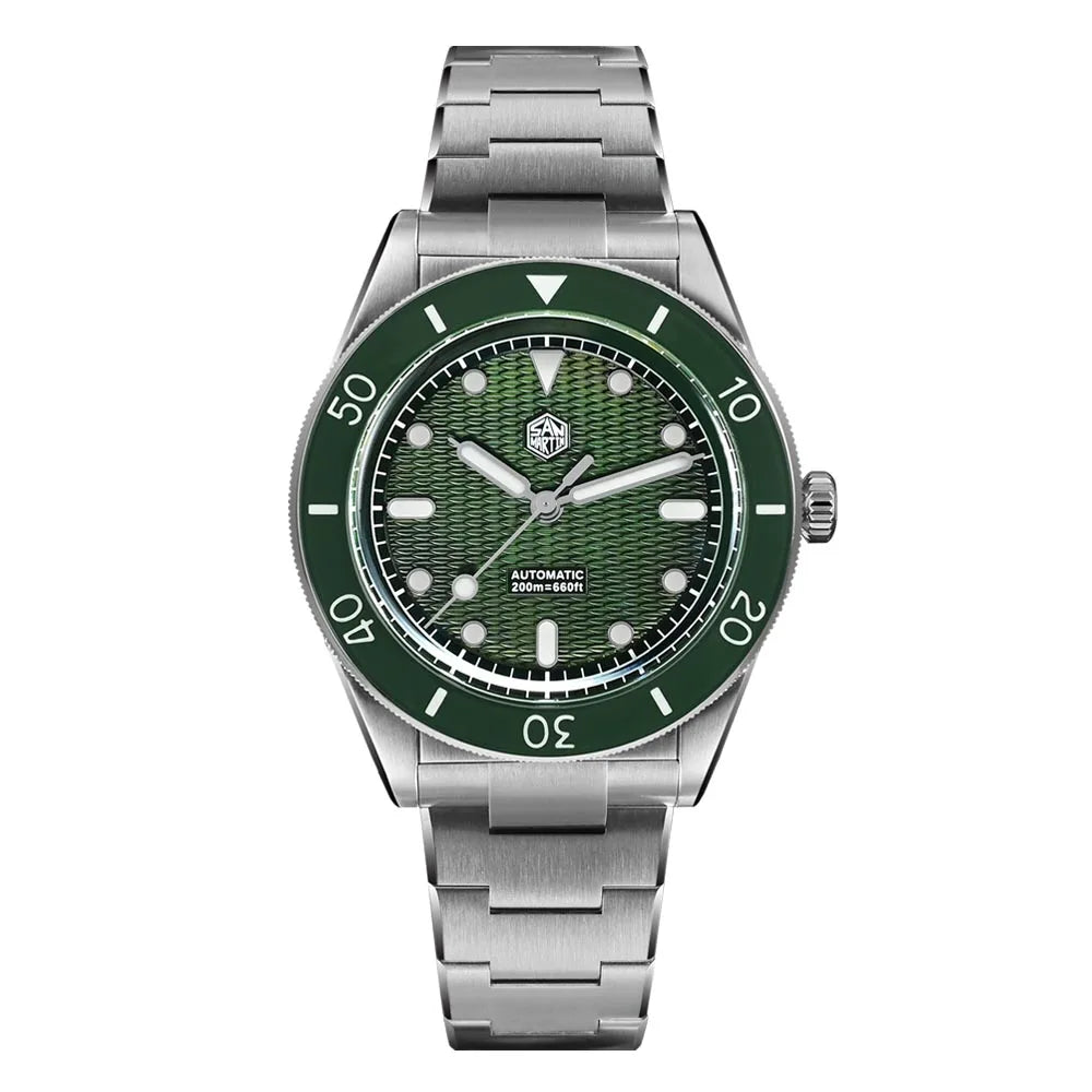 San Martin Hexad Guilloche MOP 39mm