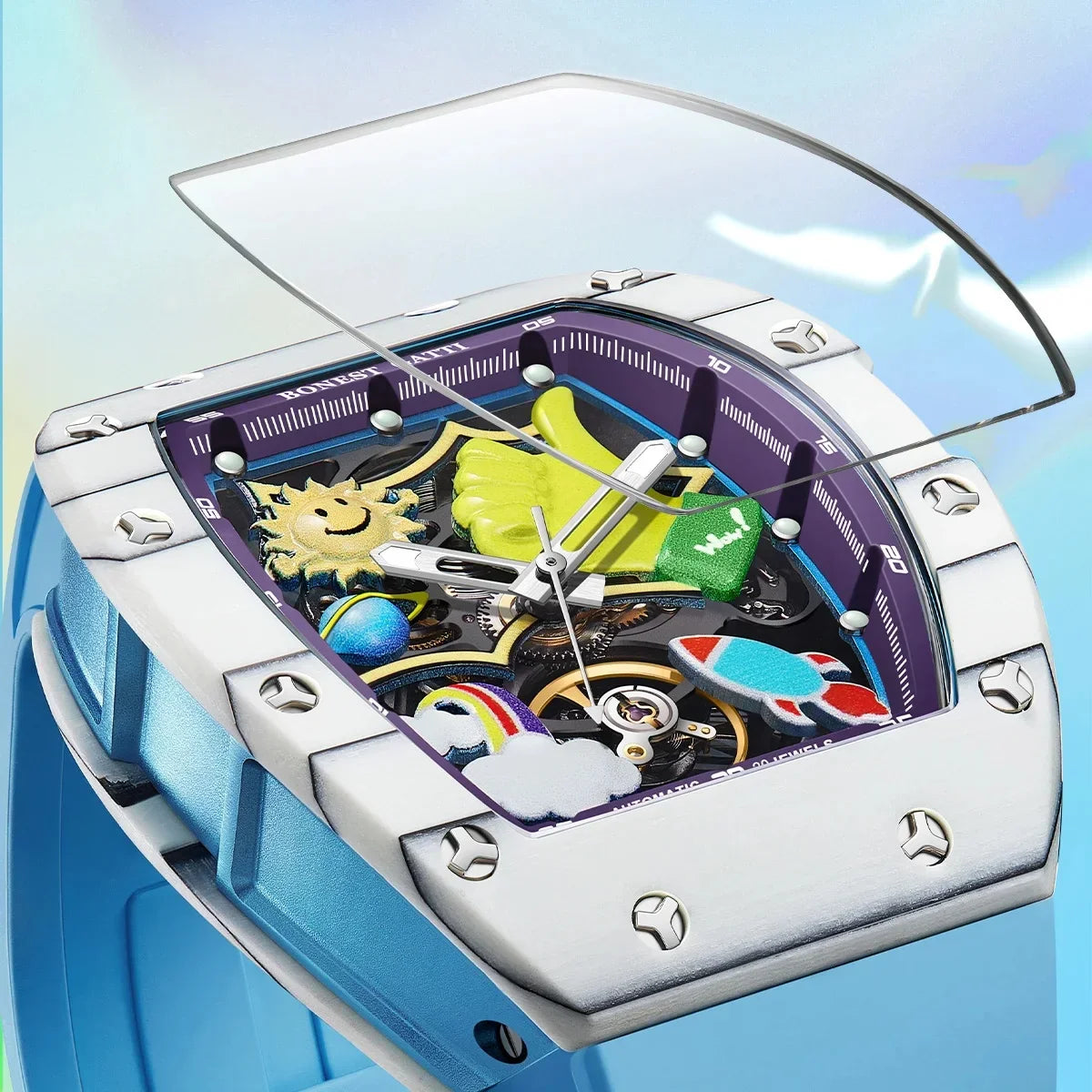 SOLARIS Carbon Skeleton Tourbillon 42mm