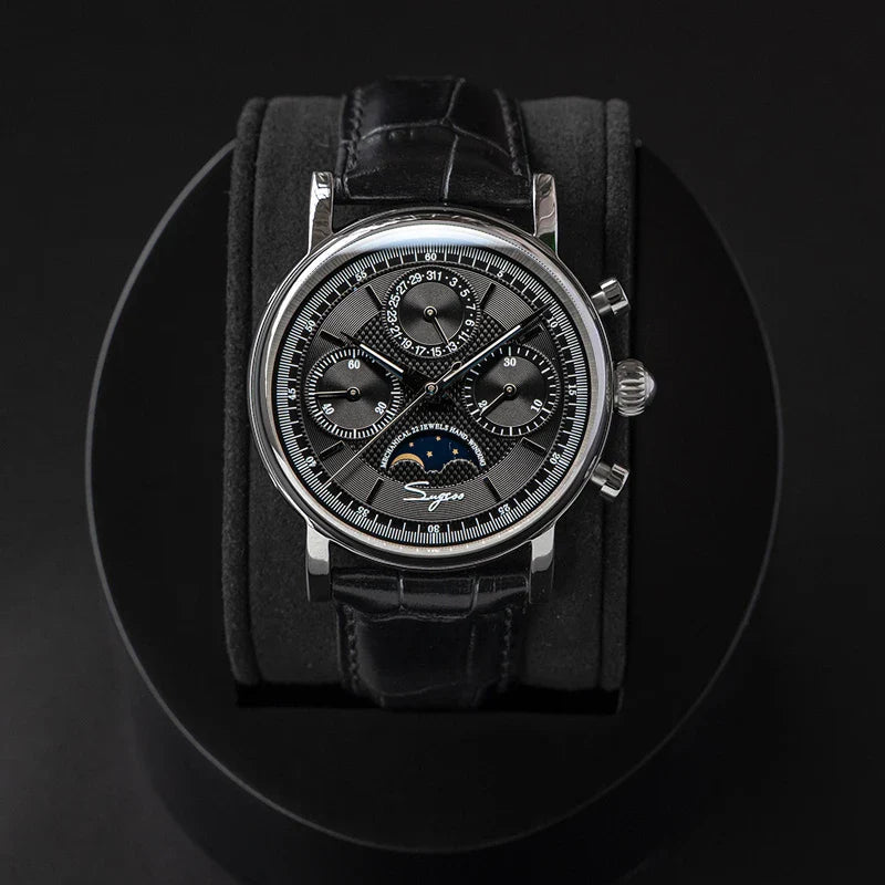Sugess Swanneck Moonphase Chronograph