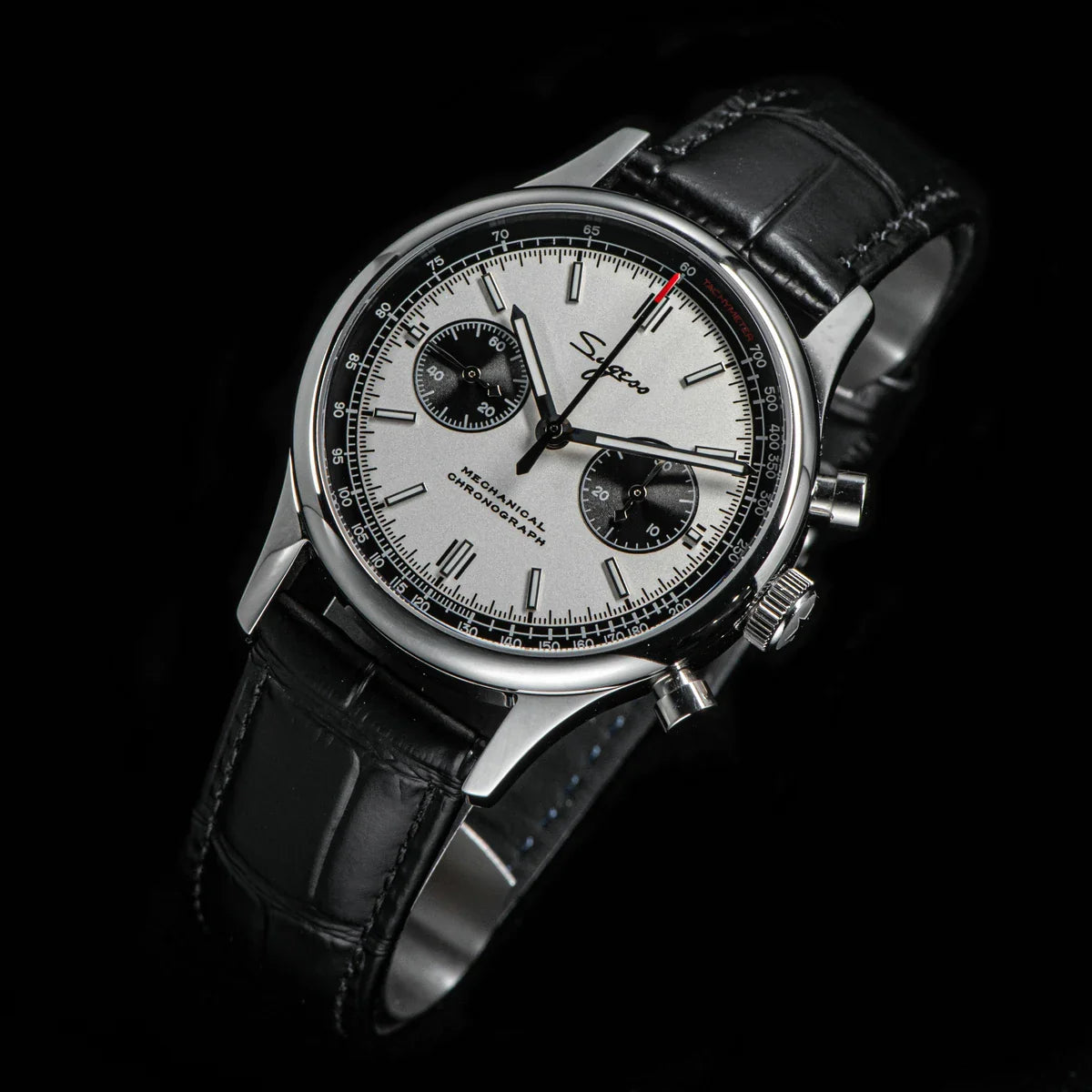 Sugess Panda Chronograph Swanneck