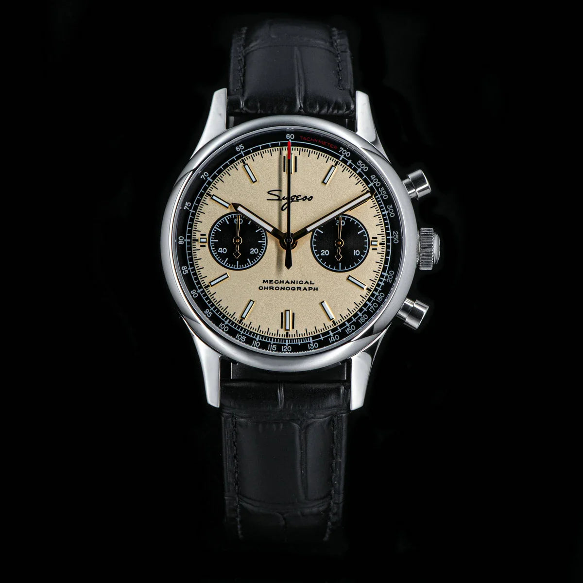 Sugess Panda Chronograph Swanneck