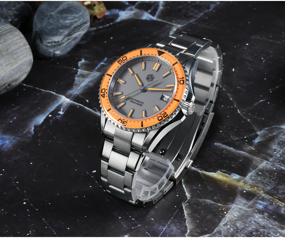 San Martin Enamel Sapphire Diver