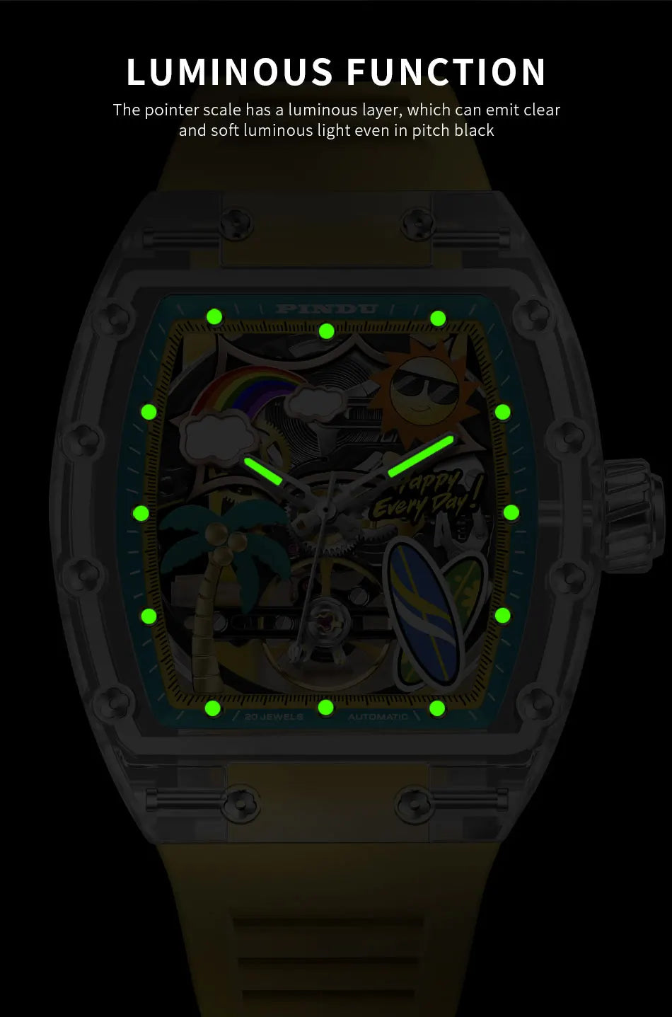 SOLSTICE Skeleton Tonneau Automatic