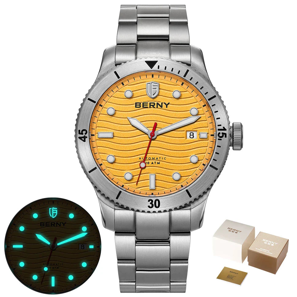 BERNY Wavy Dial Diver