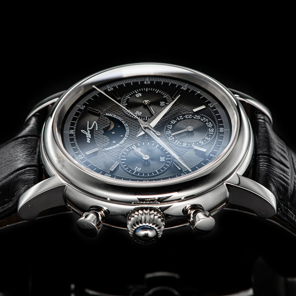 Sugess Swanneck Moonphase Chronograph