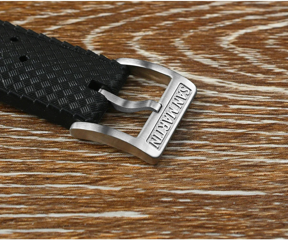 San Martin Hexad Guilloche MOP 39mm
