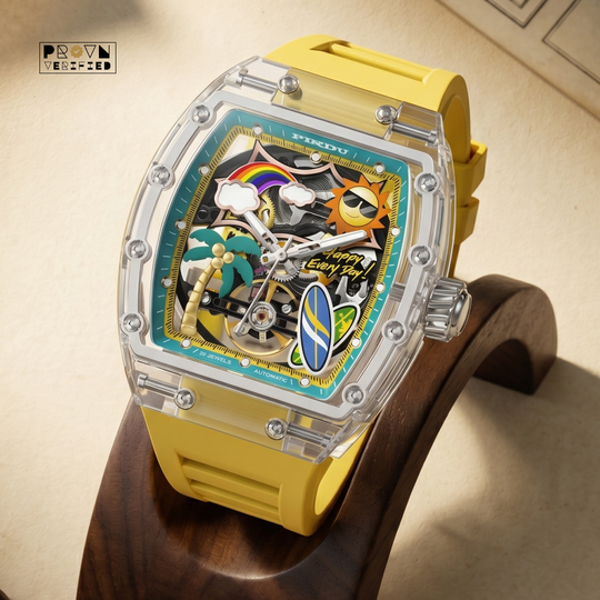 SOLSTICE Skeleton Tonneau Automatic — Hero Shot