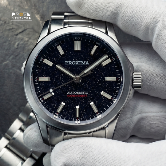 Proxima Blue Aventurine Diver — Hero Shot