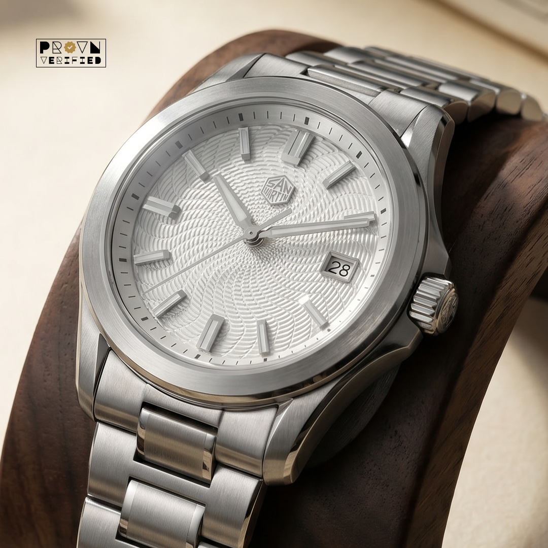 San Martin Guilloche Pearl Diver — View 3
