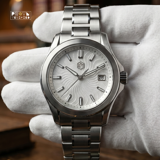 San Martin Guilloche Pearl Diver — Hero Shot