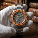 San Martin Enamel Sapphire Diver — Hero Shot