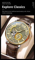Full package unboxing the HOROLOGIUM Skeleton Tourbillon 42mm with warranty card and cleaning cloth included