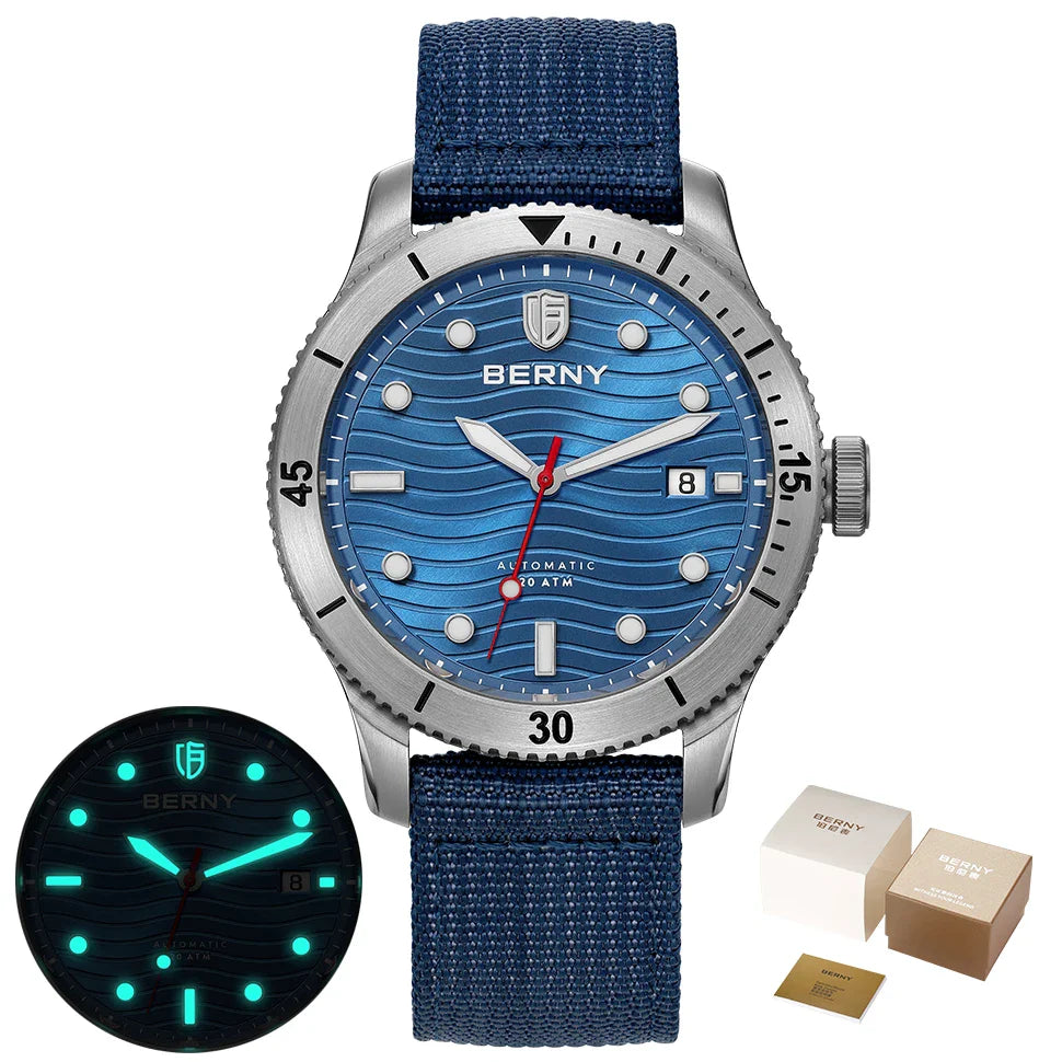 BERNY Wavy Dial Diver