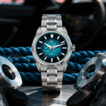 Full lug-to-lug WD0003C Elementum spans 45.5mm, micro-adjust clasp accommodates wrists down to 5.1 inches with premium finishing