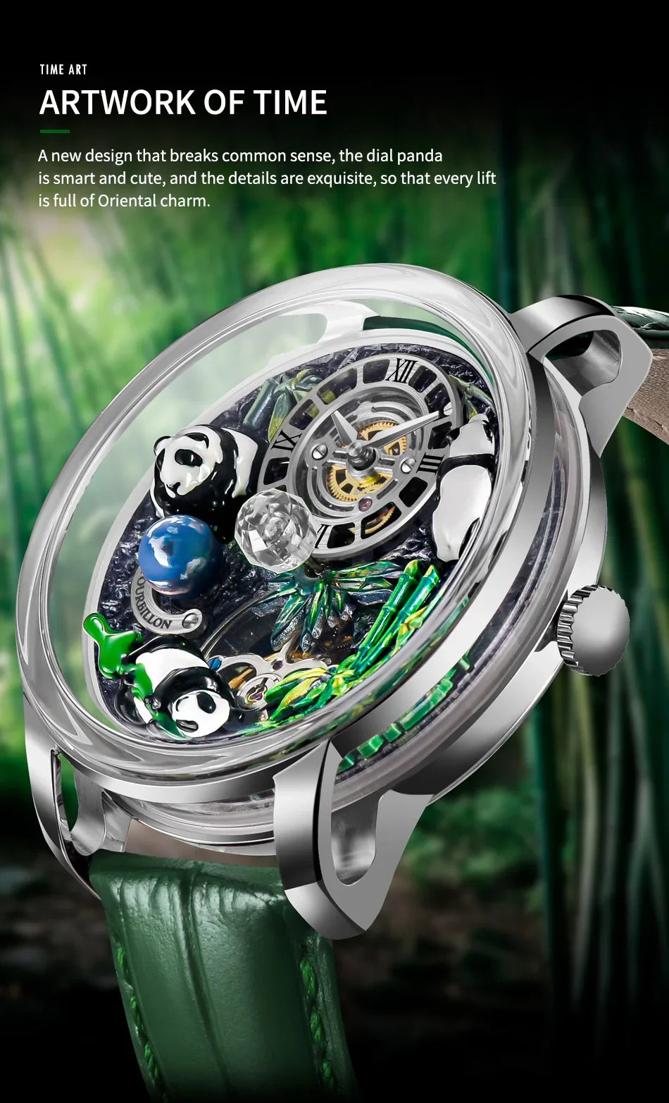 LUDLOW Skeleton Panda Automatic