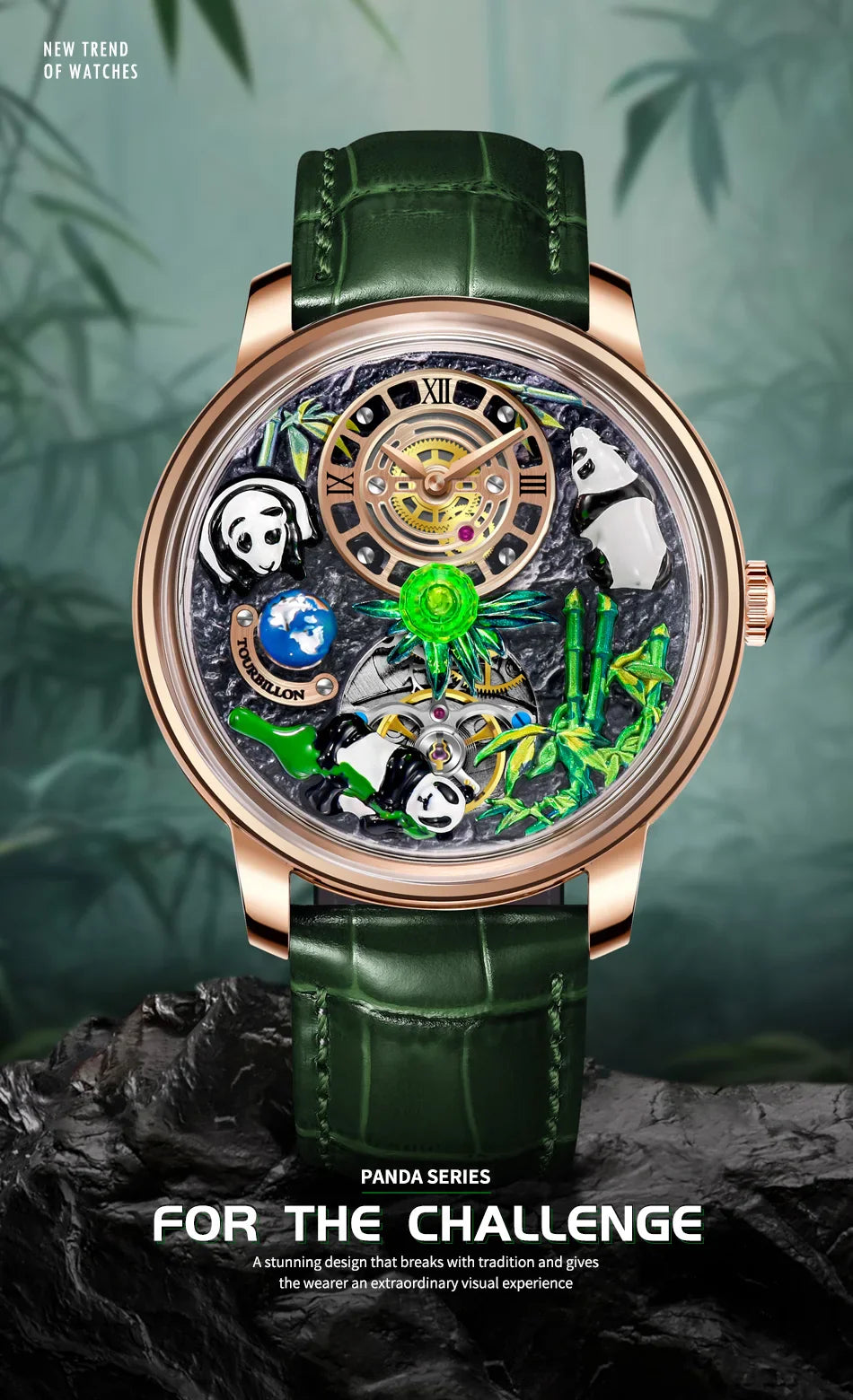 LUDLOW Skeleton Panda Automatic