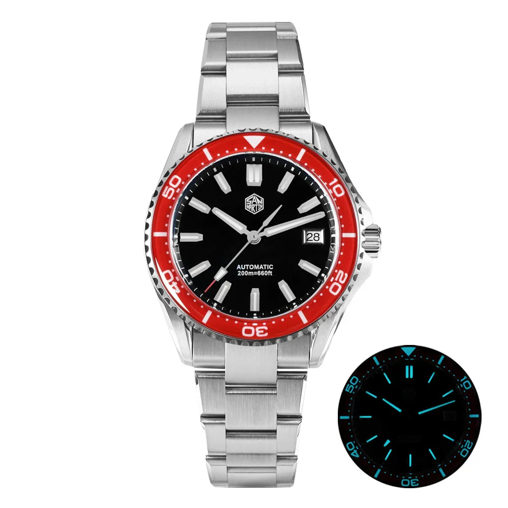 San Martin Enamel Sapphire Diver