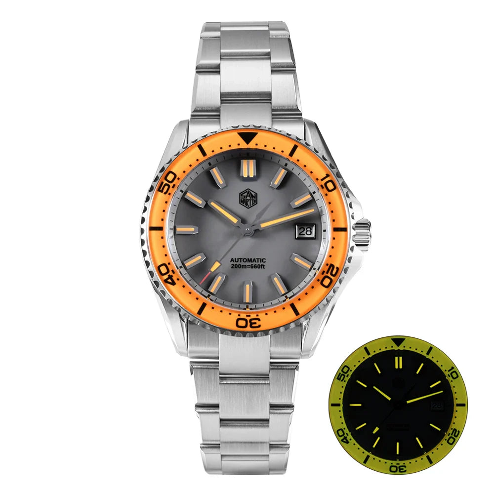 San Martin Enamel Sapphire Diver