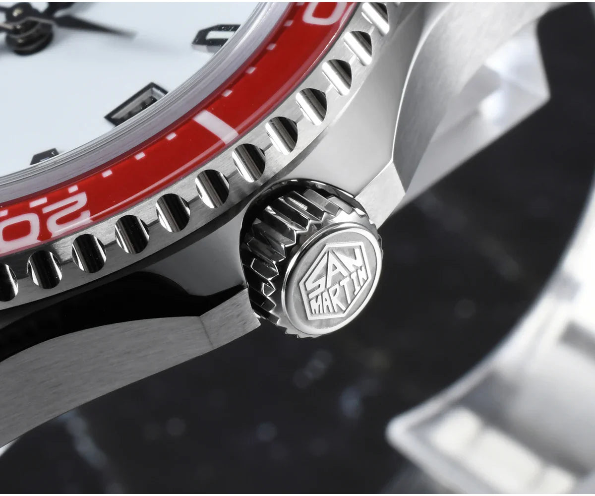 San Martin Enamel Sapphire Diver