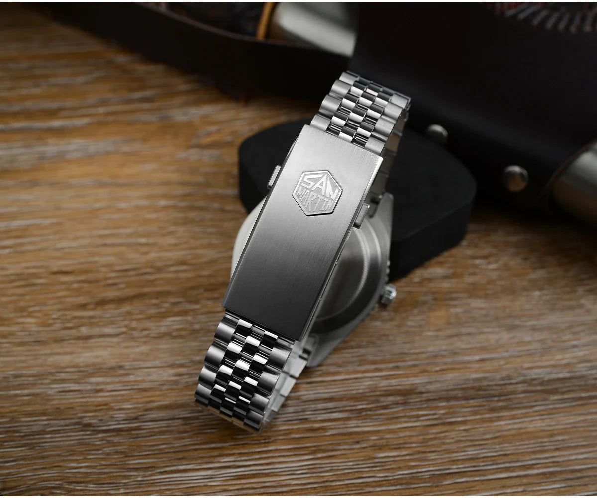San Martin Retro GMT Sandwich Dial Automatic