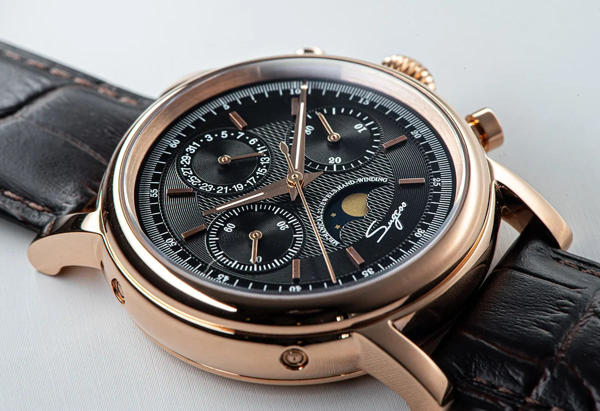 Sugess Swanneck Moonphase Chronograph