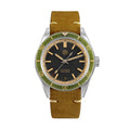 Retro Green Leather