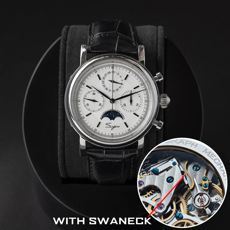 Sugess Swanneck Moonphase Chronograph