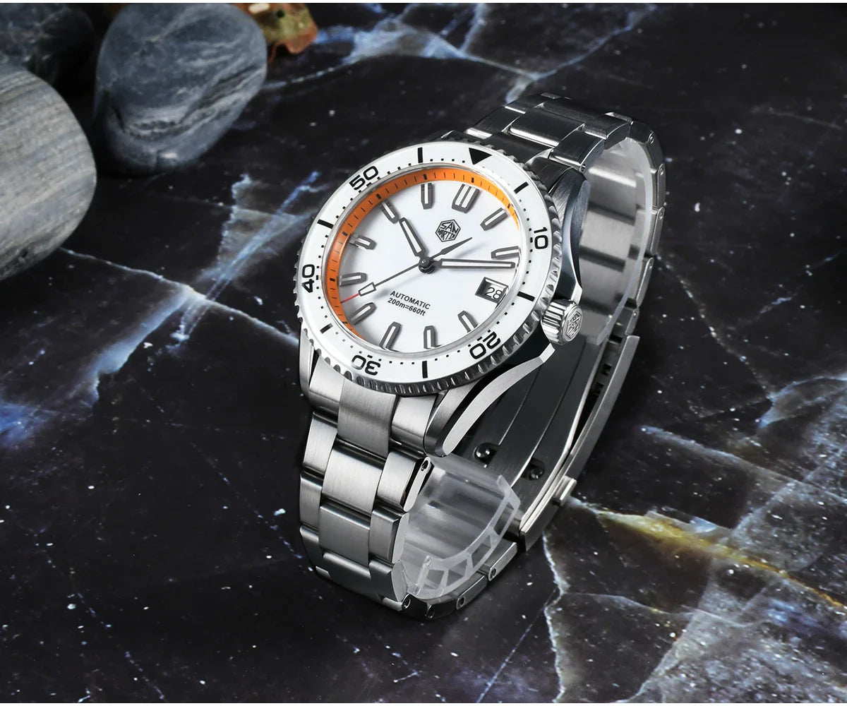 San Martin Enamel Sapphire Diver