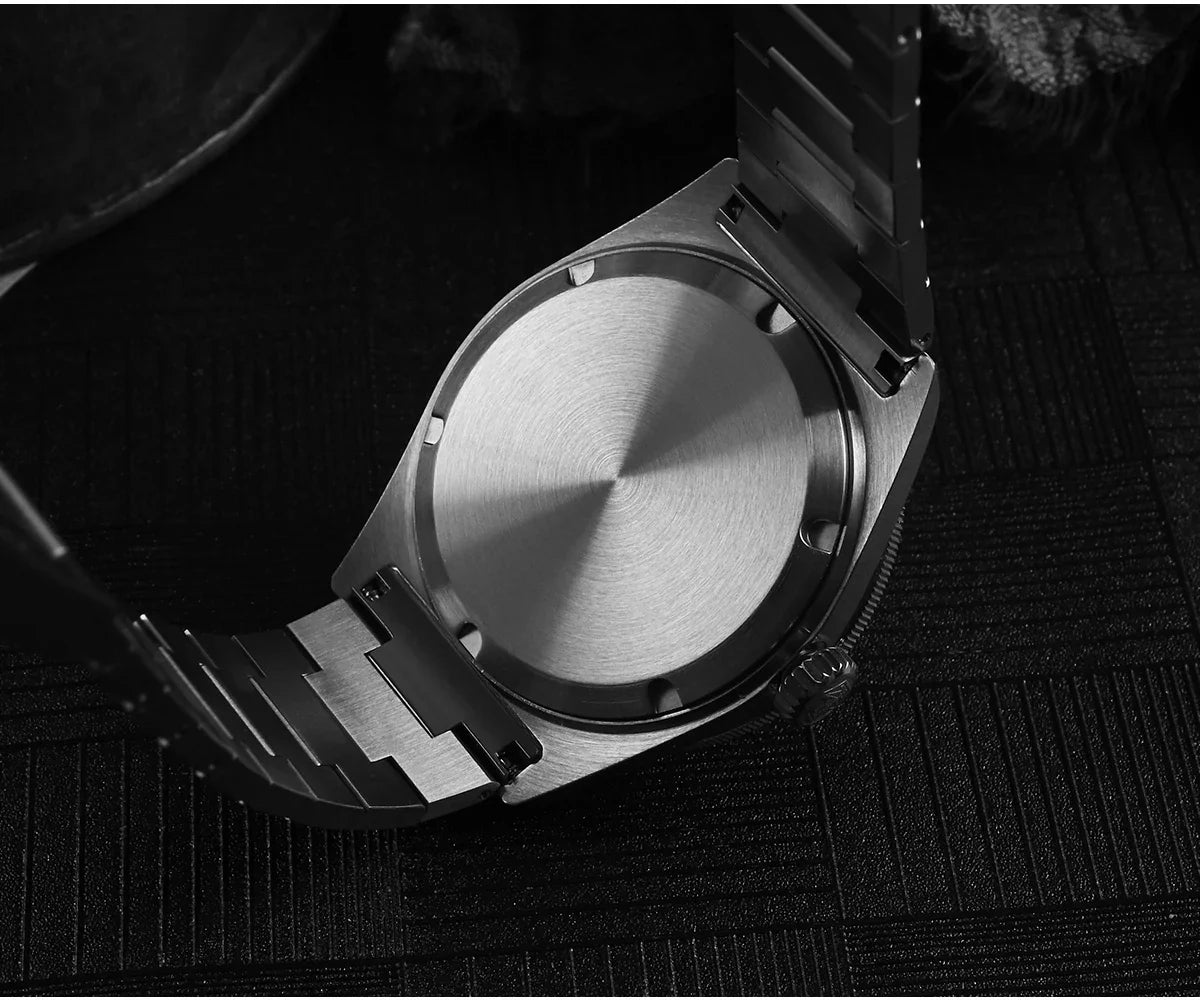 San Martin Hexad Guilloche MOP 39mm