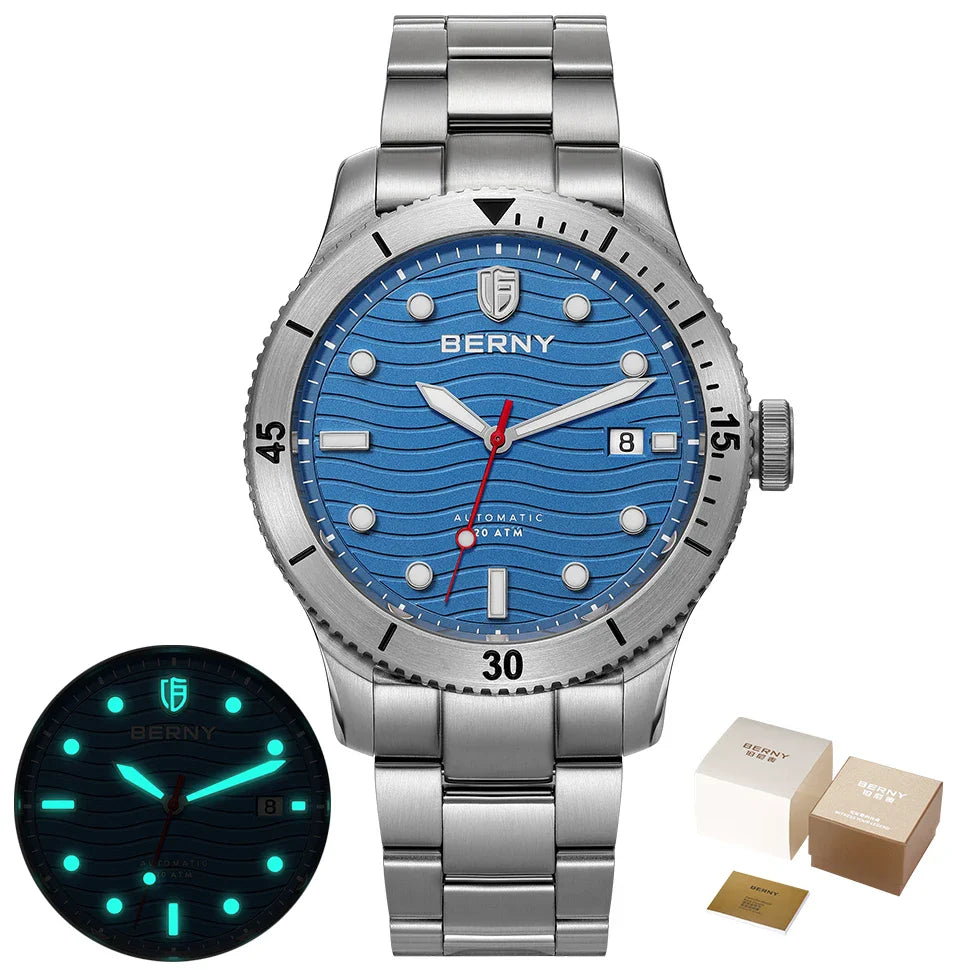 BERNY Wavy Dial Diver
