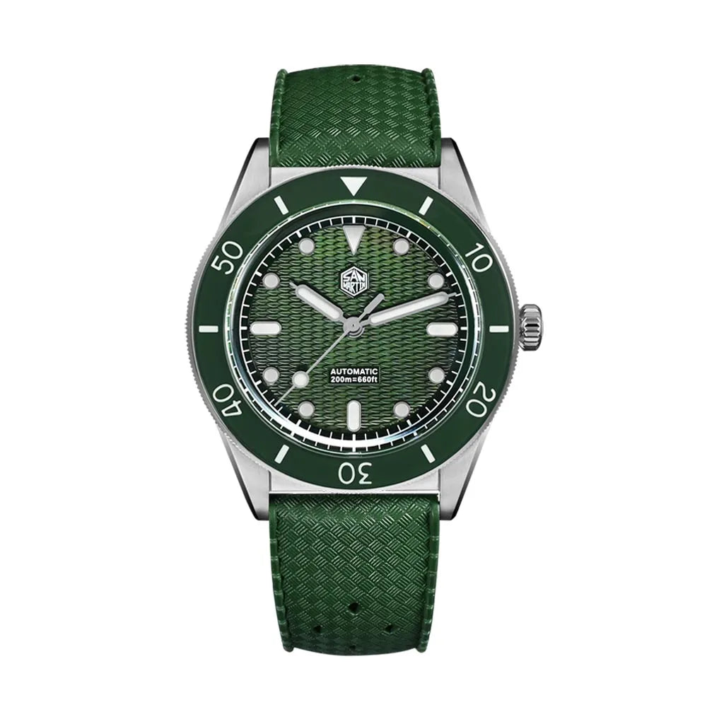 San Martin Hexad Guilloche MOP 39mm