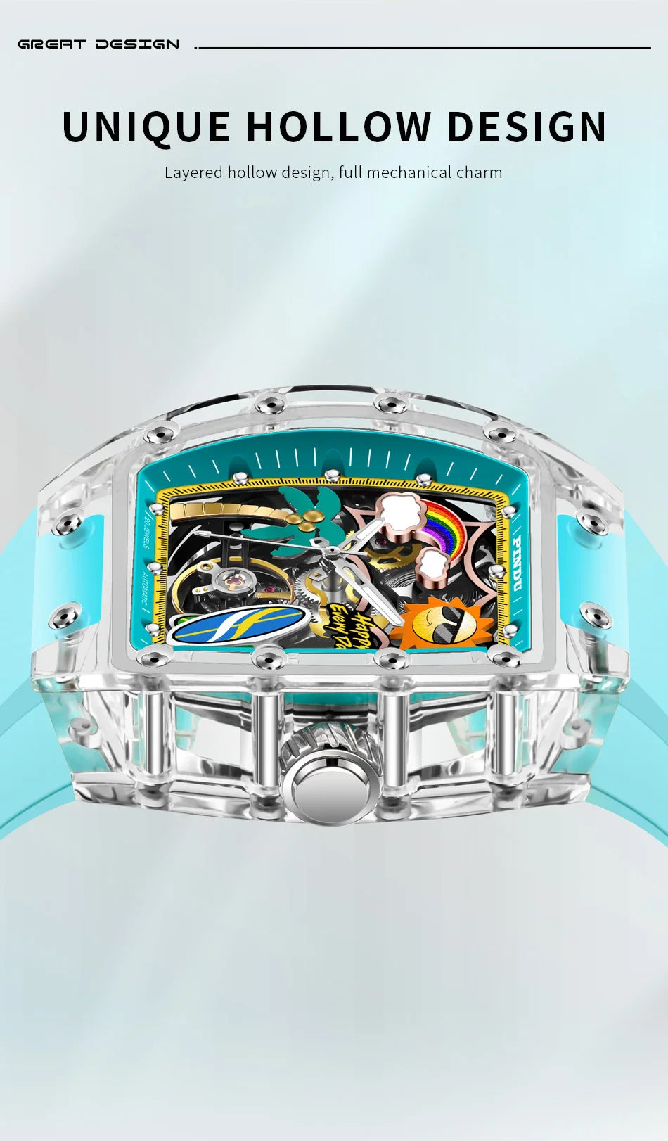SOLSTICE Skeleton Tonneau Automatic