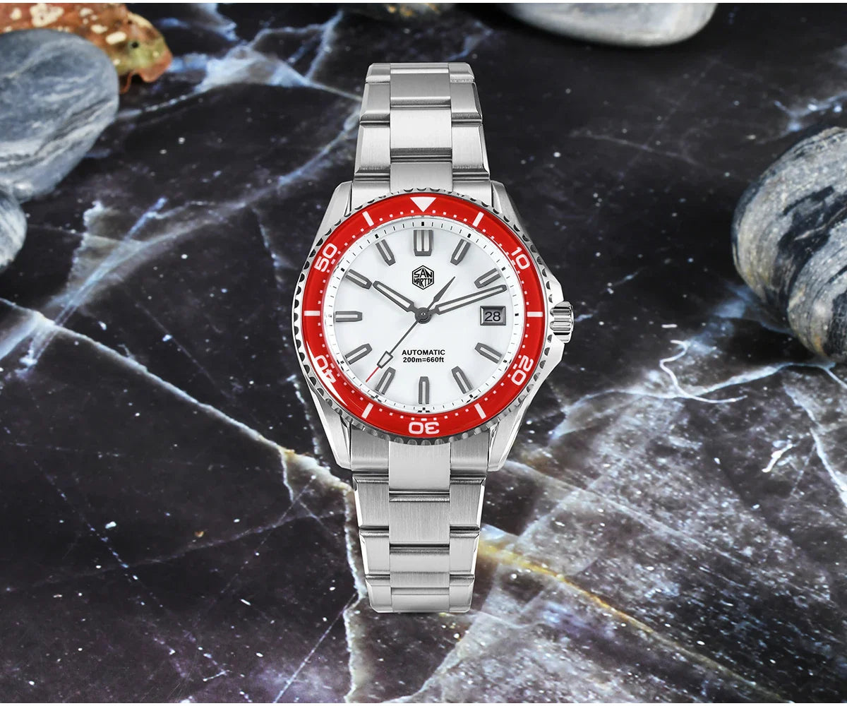 San Martin Enamel Sapphire Diver