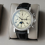 Sugess Swanneck Moonphase Chronograph