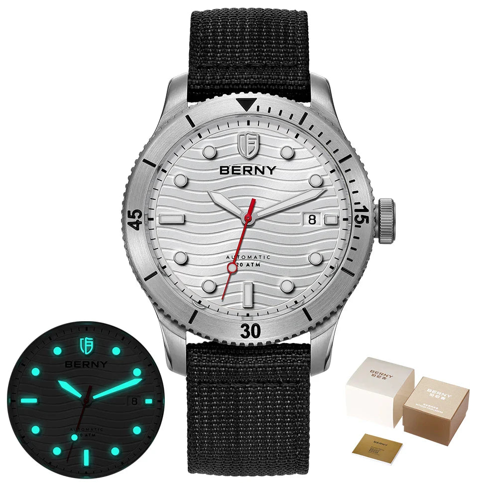 BERNY Wavy Dial Diver