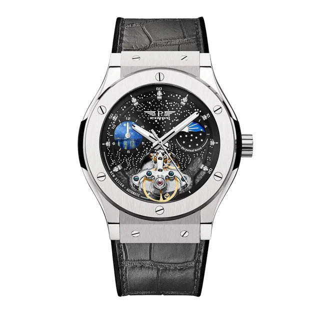 TYNDALL Skeleton Moon Phase Automatic