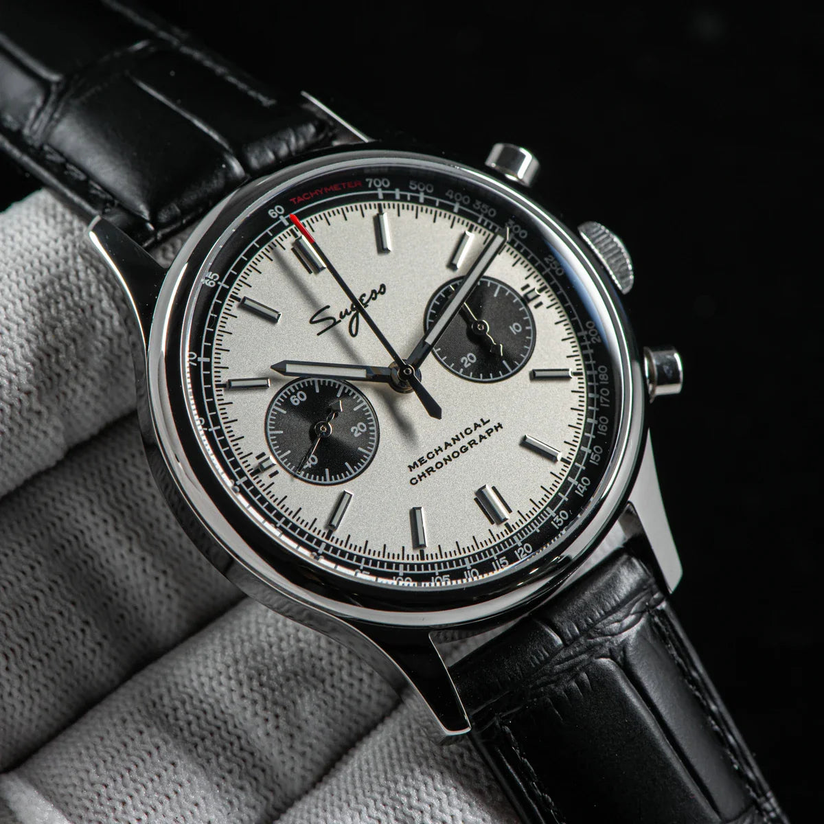 Sugess Panda Chronograph Swanneck