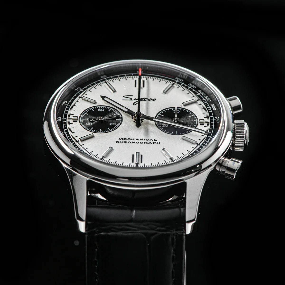 Sugess Panda Chronograph Swanneck