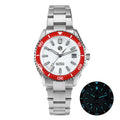 Enamel White-Red