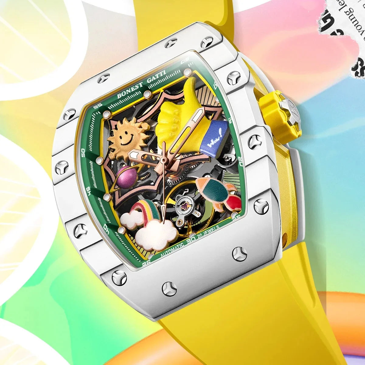 SOLARIS Carbon Skeleton Tourbillon 42mm
